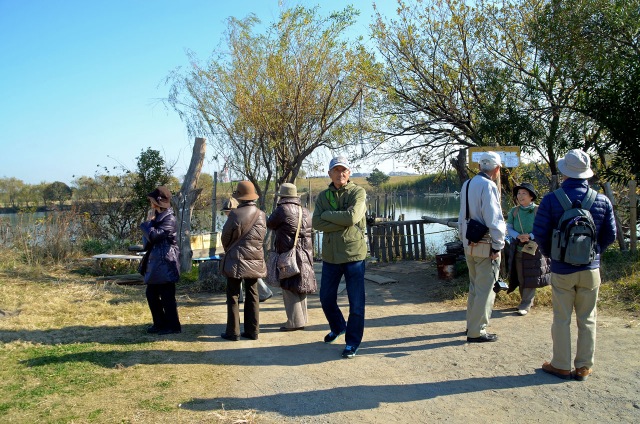 3)矢切の渡しの渡船場
