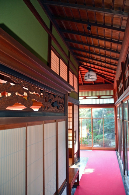 7)山本亭、欄間が懐かしい